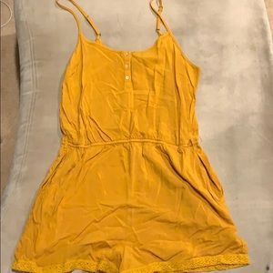 Yellow romper